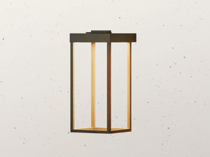 LANTERNE SLIM 267.04 - LED brass Outdoor wall Lamp _ Il Fanale